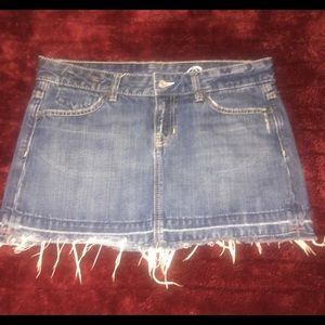 Gap Jeans Mini Skirt